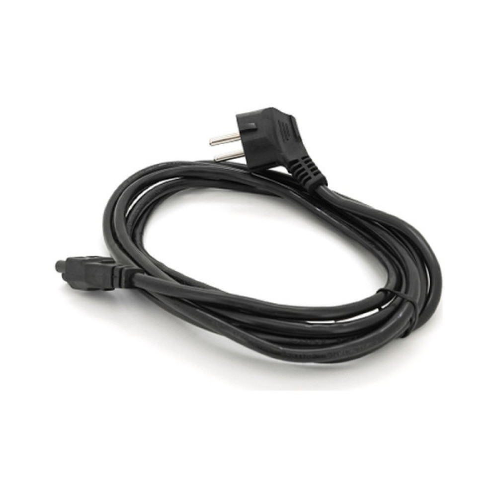 Кабель живлення C5 3.0m 1.0mm2 OEM Voltronic (PC-186 CEE7/7-IECC5CCA31)