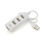 Концентратор Voltronic USB 2.0 to 4xUSB white (DNS-HUB4-OW)