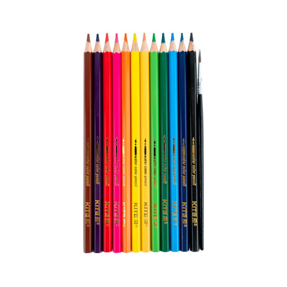 Олівці кольорові Kite Classic акварельні, 12 кольорів (K-1049)