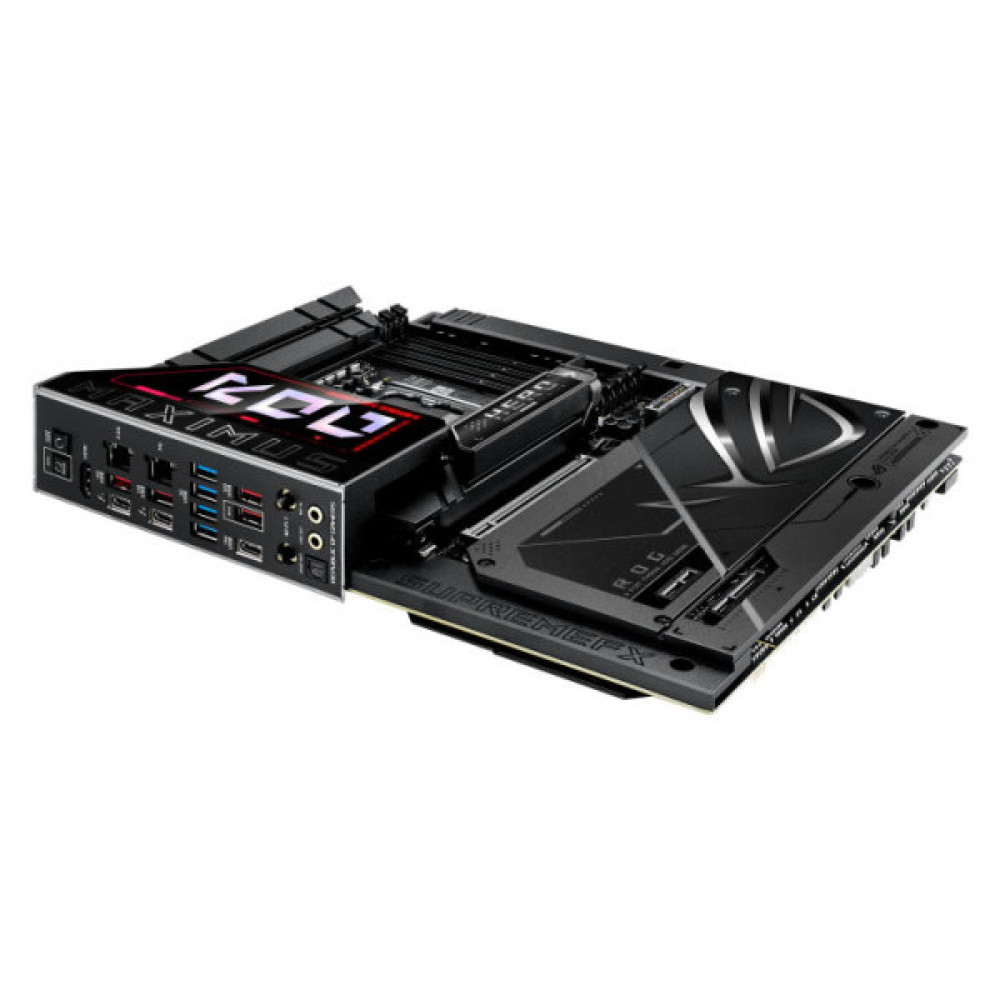 Материнcька плата ASUS ROG MAXIMUS Z890 HERO BTF s1851 Z890 4xDDR5 M.2 Thunderbolt HDMI Wi-Fi BT ATX BTF приховане підключення роз'ємів