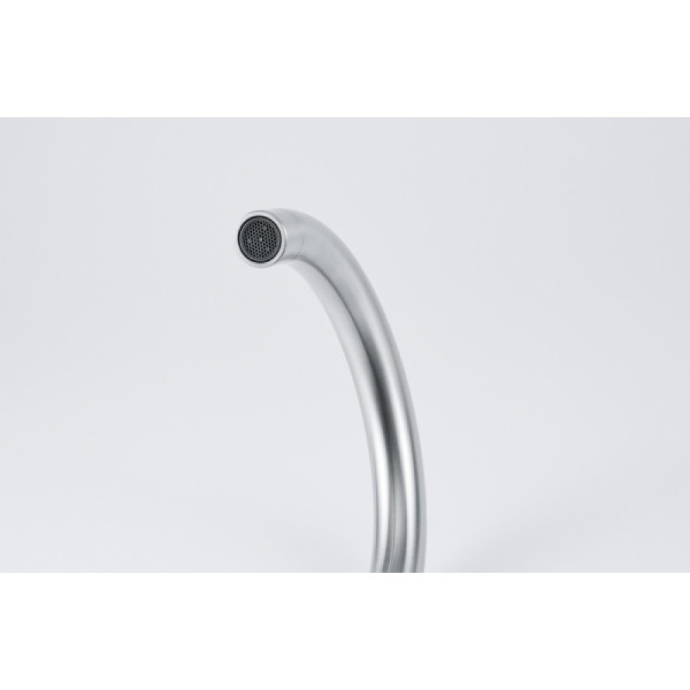 Змішувач для кухні Franke Atlas Neo J, довж.виливу - 183мм, поворотний, 1+аератор, нерж