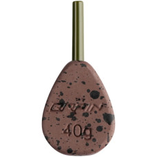 Грузило Brain In-Line Flat Lead 42g 2шт/уп Brown (1858.32.13)