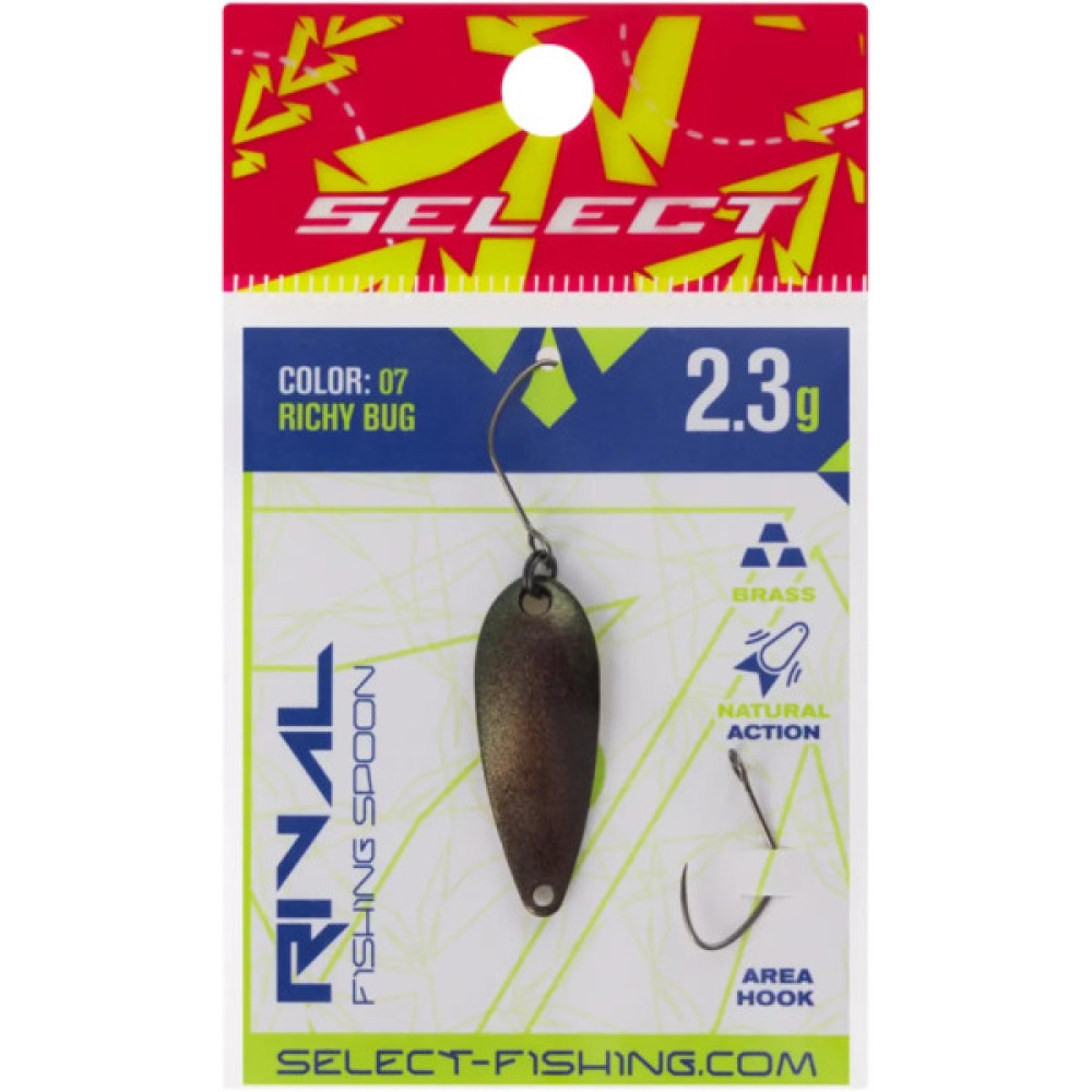Блешня Select Rival 2.3g 30mm 07 Richy Bug (1870.80.07)