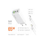 Зарядний пристрій ColorWay GaN Mini 65W PD Port PPS USB (USB-2C1A) cable Type-C&Lightning (CW-CHS058PDCL-WT) Зарядний пристрій ColorWay GaN Mini 65W PD Port PPS USB (USB-2C1A) cable Type-C&Lightning (CW-CHS058PDCL-WT)