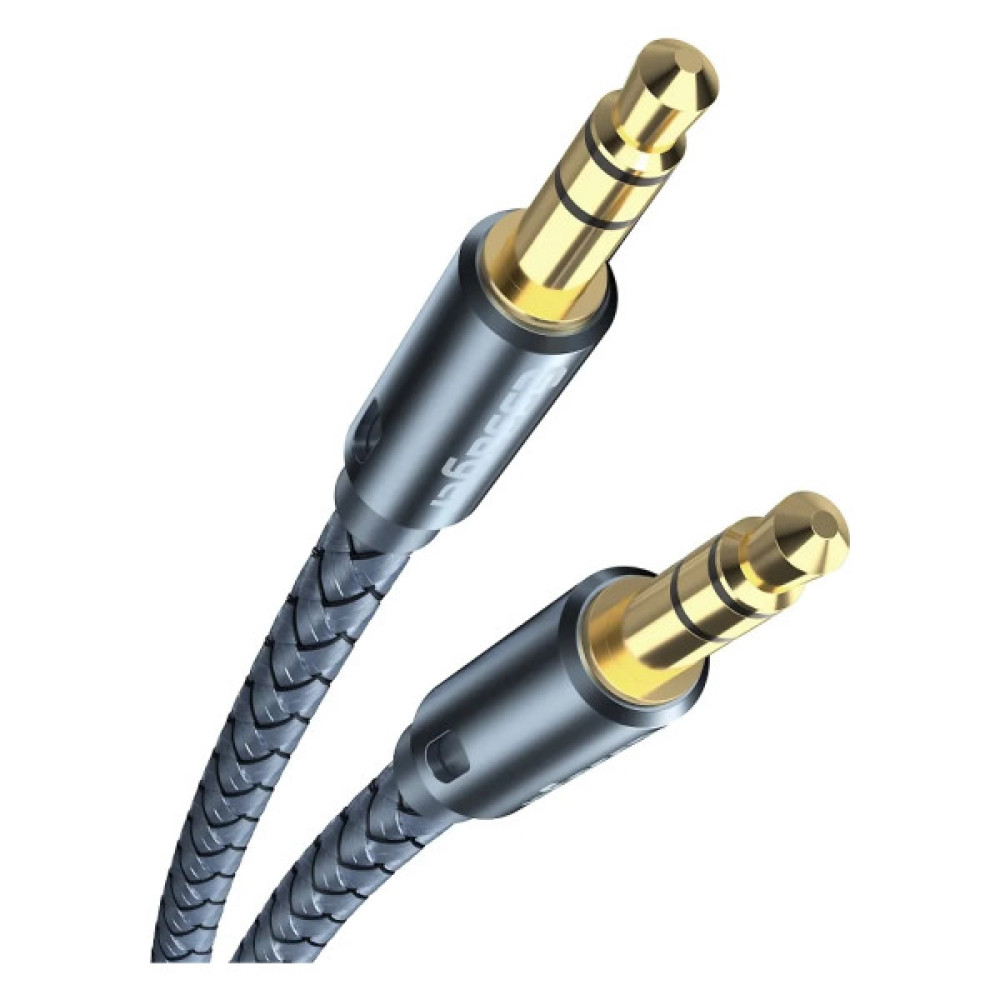 Кабель мультимедійний 3.5mm M to 3.5mm M 2.0m gray Essager (EYP35-DYA0G)