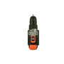 Шуруповерт Black&Decker 18 В, 1.5Ah, 45 Нм,0-360/0-1400 об/хв, 21000 уд/хв, 1.3 кг (BCD003C1)