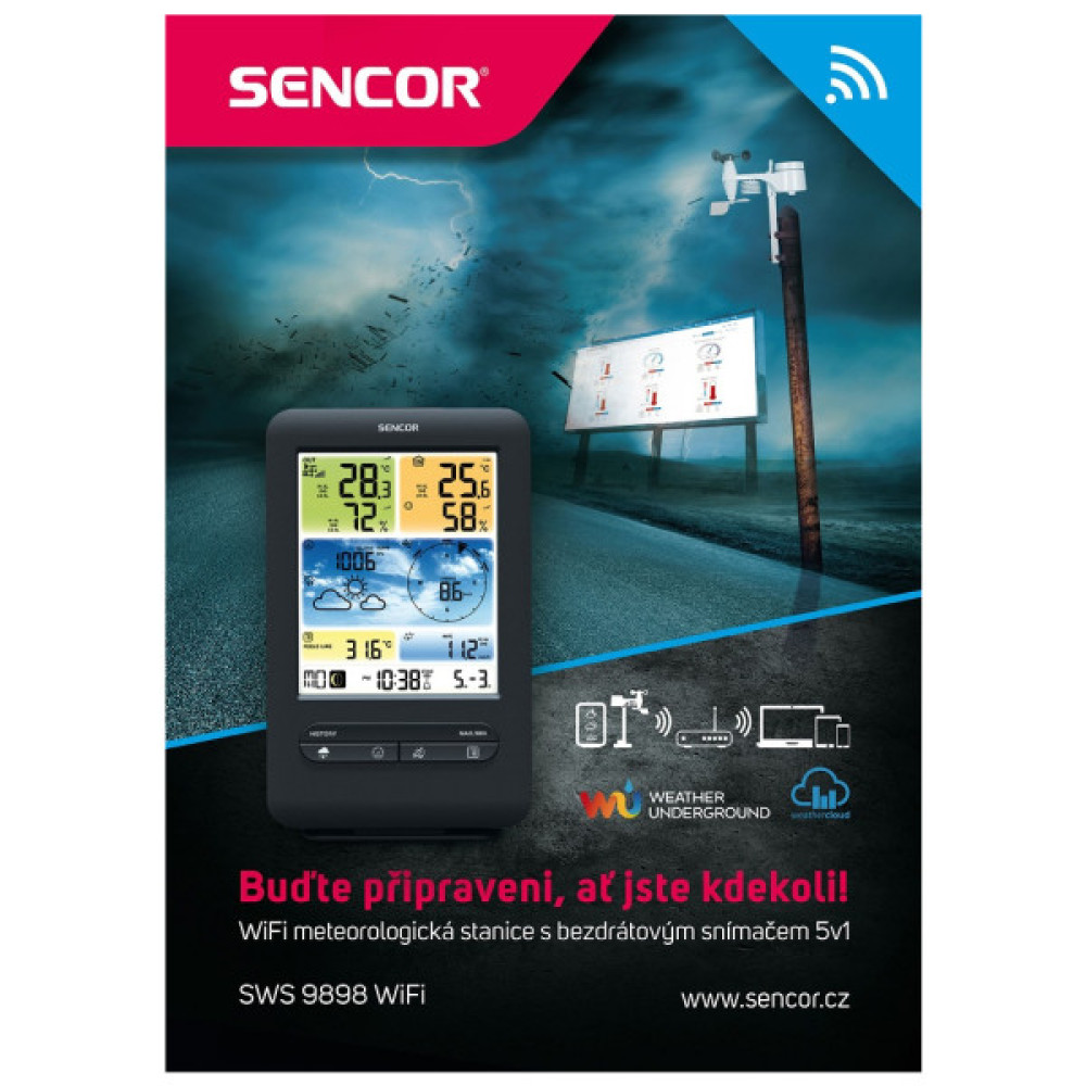 Метеостанція Sencor SWS9898WIFI
