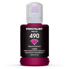 Чорнило Printalist Canon gI-490 for g1400/G2400/G3400 140g Magenta (PL490M)