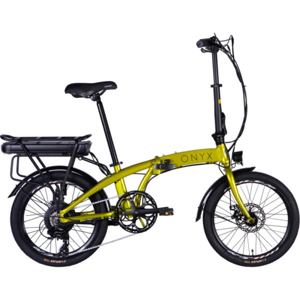Електровелосипед Dorozhnik 20" eONYX DD рама-11" 48B 12.5А*г 500Вт гірчичний 2025 (ELB-D-20-058)