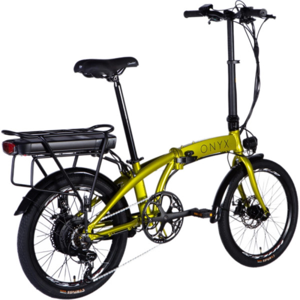 Електровелосипед Dorozhnik 20" eONYX DD рама-11" 48B 12.5А*г 500Вт гірчичний 2025 (ELB-D-20-058)