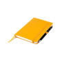 Книга записна Axent Partner, 125x195 мм, 96 аркушів, клітинка, жовта (8201-08-A)