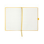 Книга записна Axent Partner, 125x195 мм, 96 аркушів, клітинка, жовта (8201-08-A)