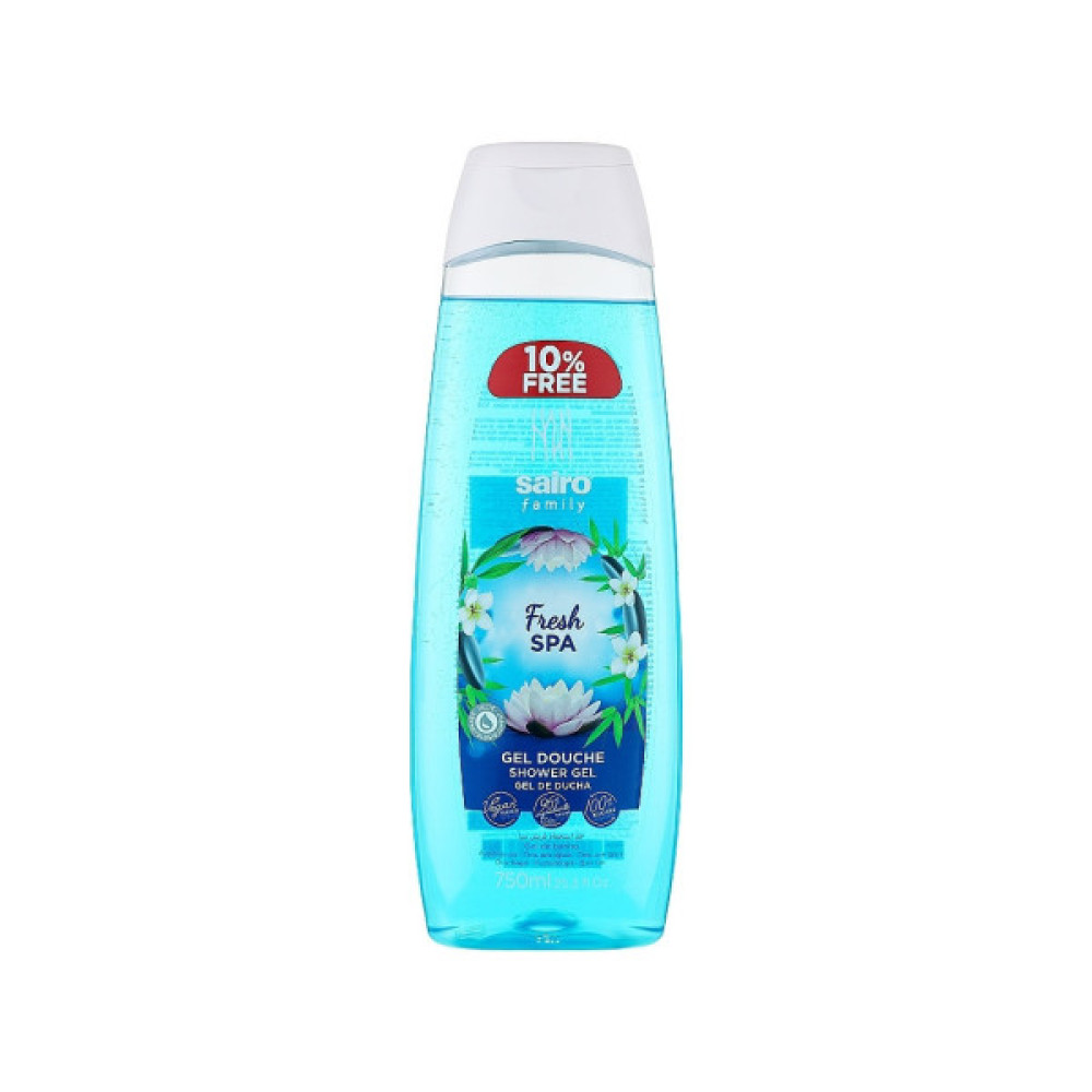 Гель для душу Sairo Fresh Spa 750 мл (8414227087423)