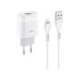 Зарядний пристрій HOCO C73A Glorious 2xUSB + cable USB to Lightning White (6931474713056) Зарядний пристрій HOCO C73A Glorious 2xUSB + cable USB to Lightning White (6931474713056)
