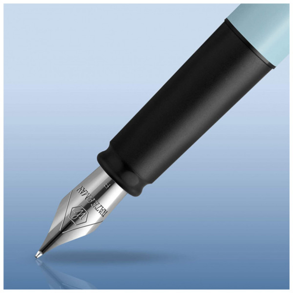 Ручка пір'яна Waterman ALLURE Pastel Blue CT  FP F (13 315)