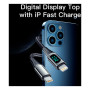Дата кабель USB-C to Lightning 2.0m 20W Digital Display black Essager (EXCTL-YDA01) Дата кабель USB-C to Lightning 2.0m 20W Digital Display black Essager (EXCTL-YDA01)