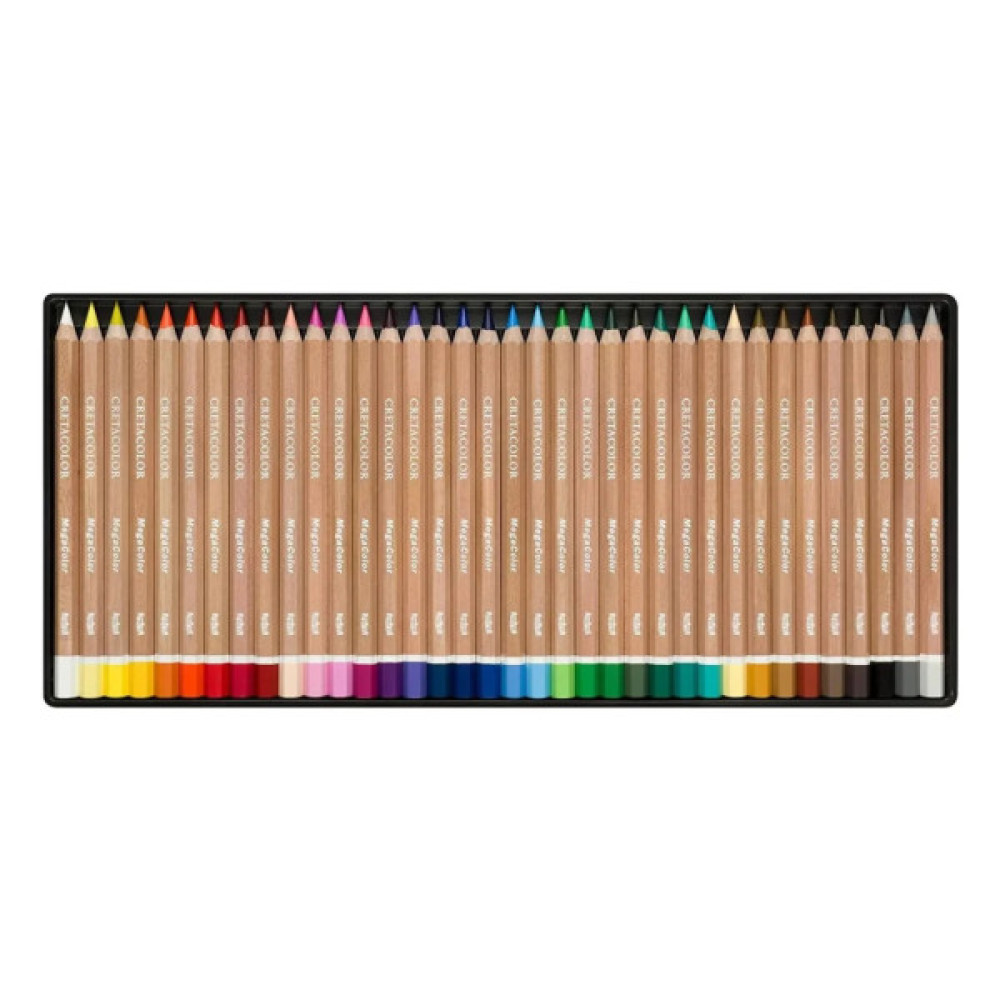 Олівці кольорові Cretacolor Megacolor 36 кольорів (9014400290894)