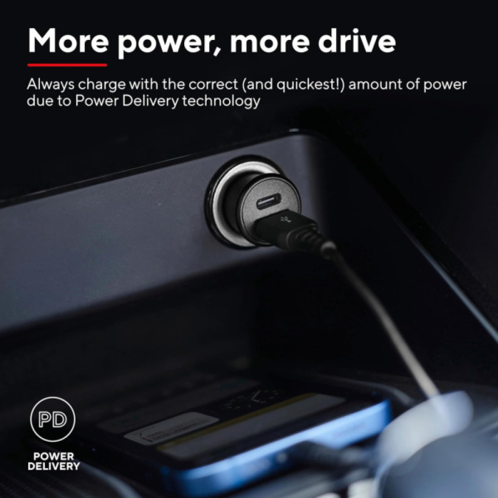 Зарядний пристрій Trust USB-C PD25W + USB QC12W 37W Black (25197_TRUST)