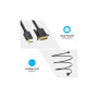 Кабель мультимедійний HDMI M to DVI M 1.5m 24+1pin 4K60Hz black Vention (ABFBG)