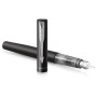 Ручка пір'яна Parker VECTOR 17 XL Metallic Black CT  FP M (06 012)
