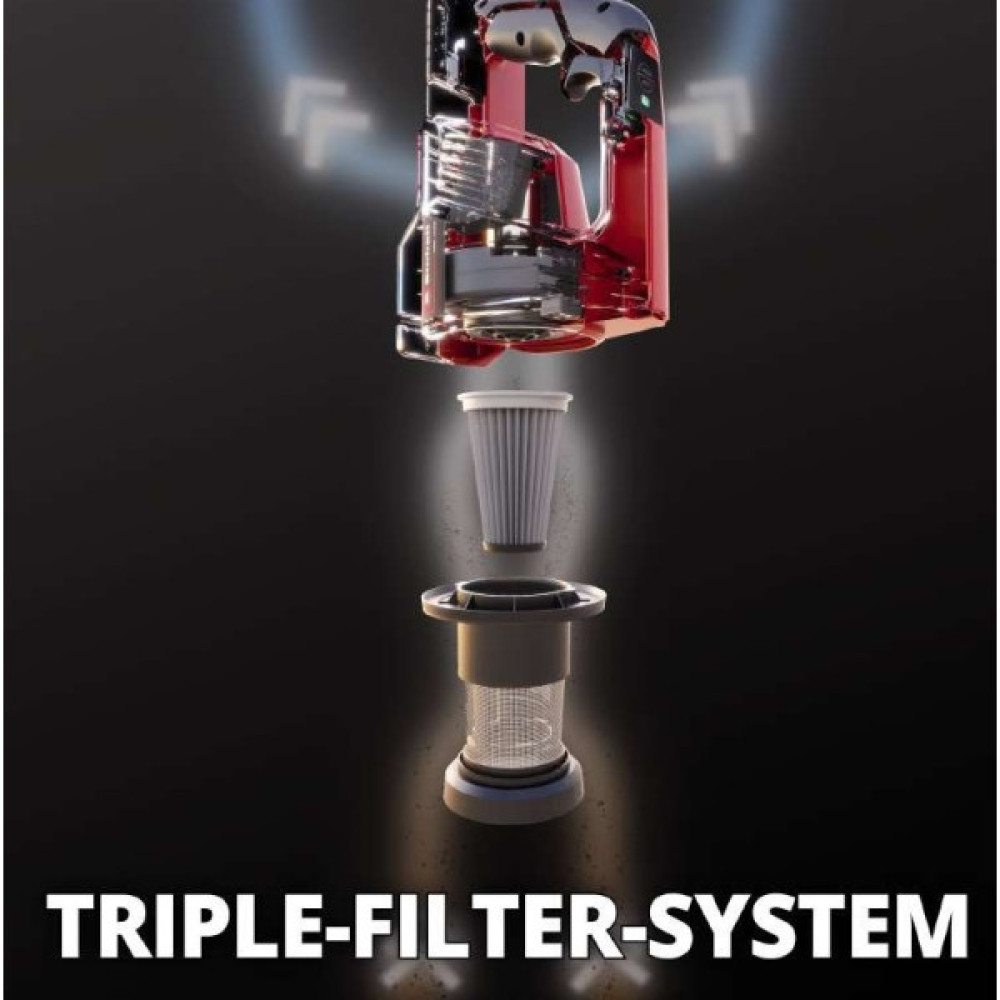 Пилосос професійний акумуляторний Einhell TE-SV 18 Li - Solo PXC 18В 100мБар контейнер 0.6л 1.05кг без АКБ та ЗП