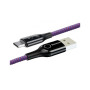 Дата кабель USB 2.0 AM to Lightning 1.0m 2.4A purple Baseus (CALCD-05)