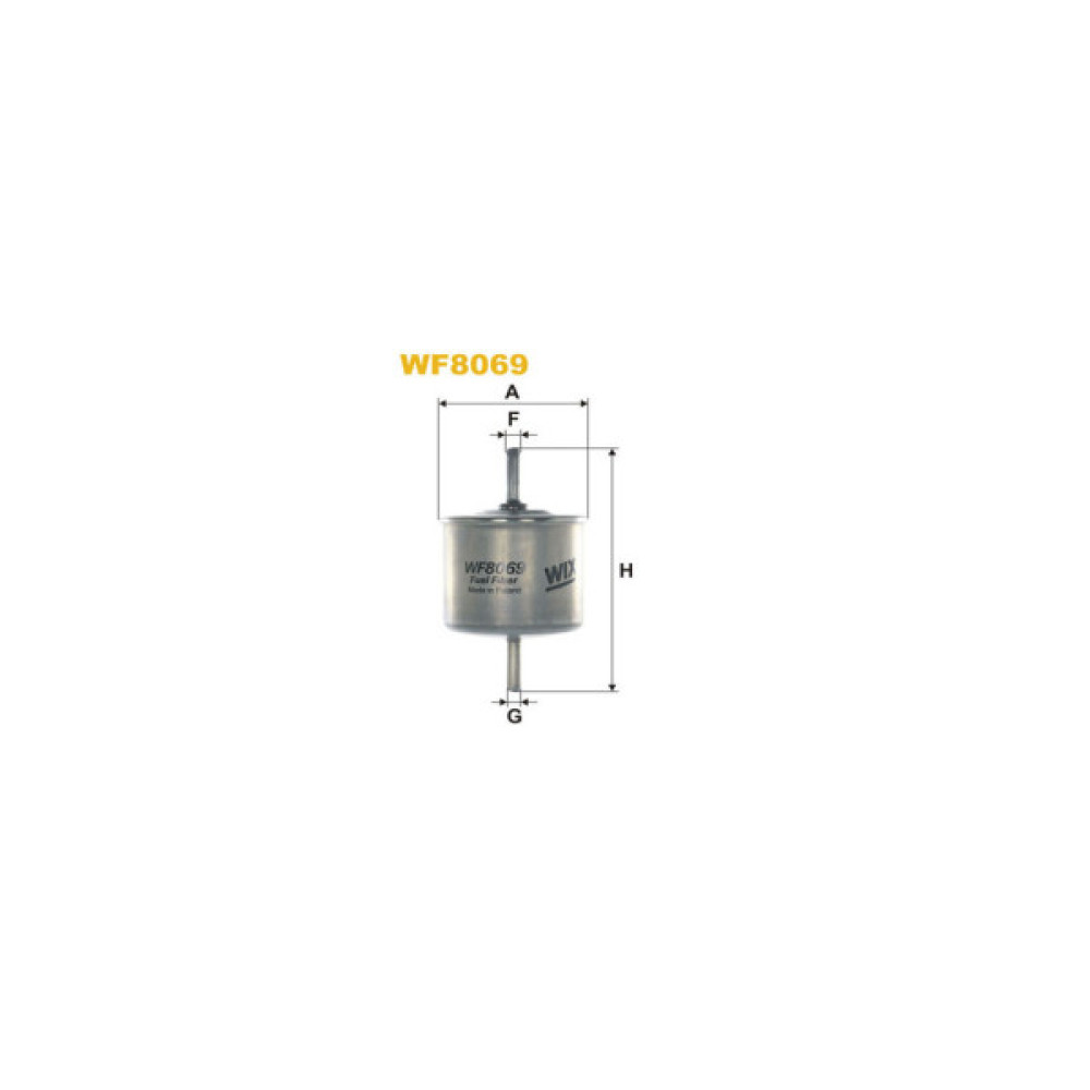 Фільтр паливний Wixfiltron WF8069