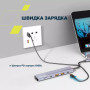 Порт-реплікатор Canyon Docking Station DS-17 6 in 1 4k USB-C hub (CNS-TDS17) Порт-реплікатор Canyon Docking Station DS-17 6 in 1 4k USB-C hub (CNS-TDS17)