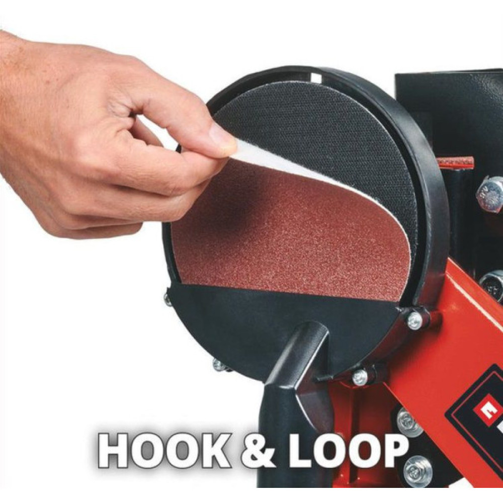 Верстат заточувальний Einhell TC-US 380 380Вт коло 150мм стрічка 914х100мм 1500об/хв 13.25кг