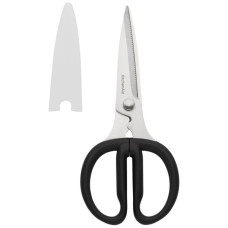 Кухонні ножиці KitchenAid Universal, з захисним чохлом на лезо, 21,1 см, чорні (KQG351OHOBE)