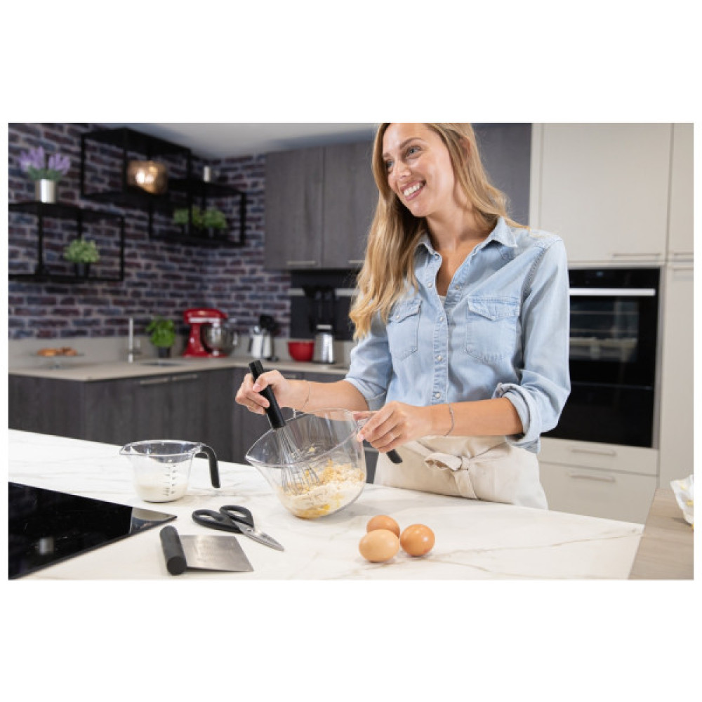 Кухонні ножиці KitchenAid Universal, з захисним чохлом на лезо, 21,1 см, чорні (KQG351OHOBE)