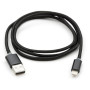 Дата кабель USB 2.0 AM to Lightning 1m LED black Vinga (VCPDCLLED1BK) Дата кабель USB 2.0 AM to Lightning 1m LED black Vinga (VCPDCLLED1BK)