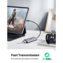 Концентратор Ugreen USB3.1 Type-C to HDMI 4K60Hz/USB 3.0х2/SD/TF/PD 100W 5-in-1 CM511 (60383)