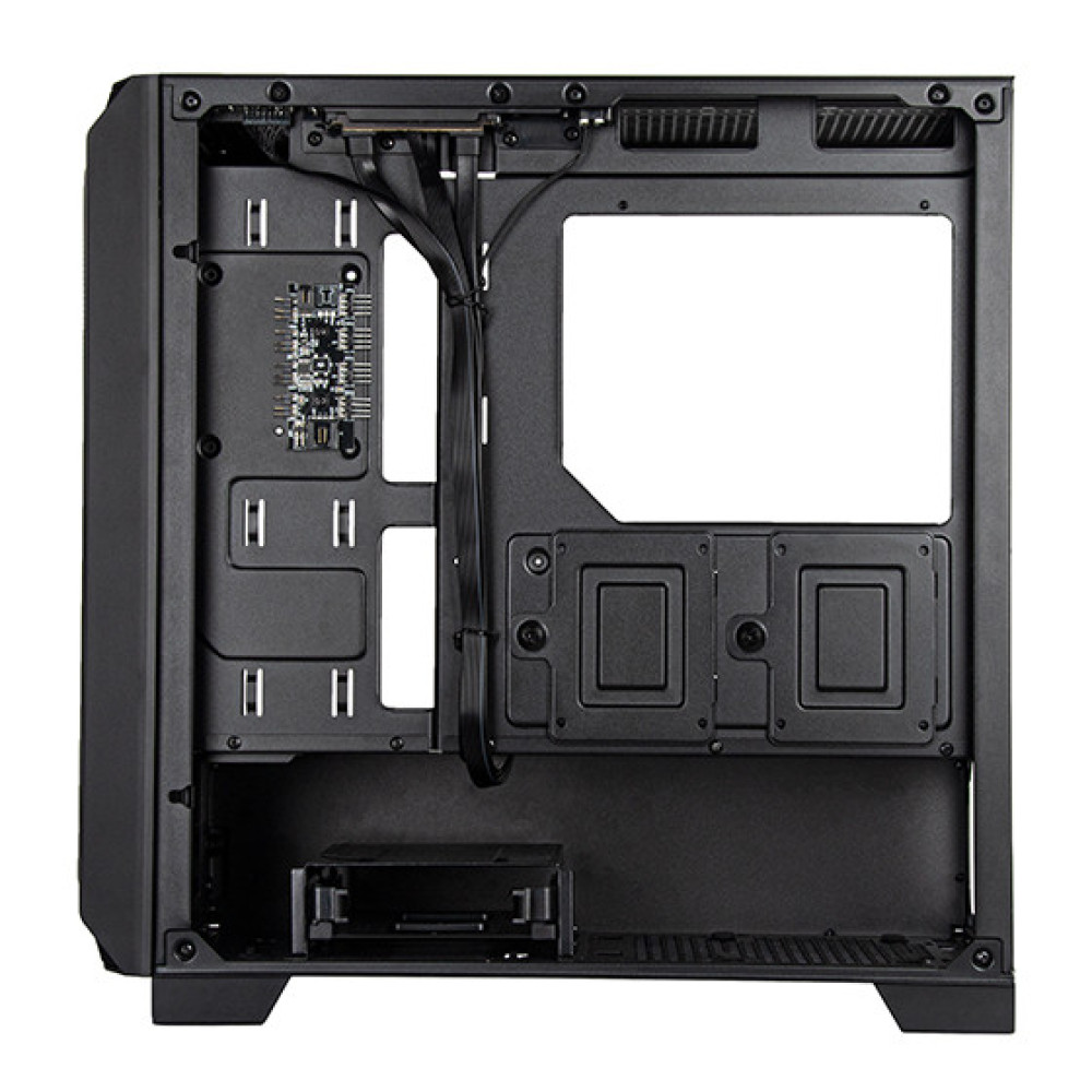 Корпус SilverStone Fara FA312Z-BG без БЖ, 2xUSB3.0, 2x140мм, ARGB VGA 365мм, LCS ready, TG Side Panel, mATX, чорний