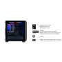 Корпус SilverStone Fara FA312Z-BG без БЖ, 2xUSB3.0, 2x140мм, ARGB VGA 365мм, LCS ready, TG Side Panel, mATX, чорний