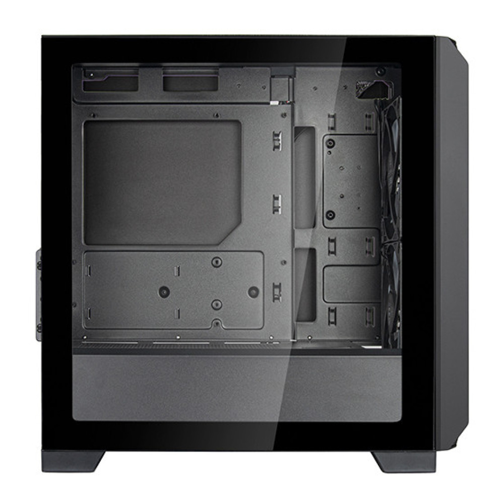 Корпус SilverStone Fara FA312Z-BG без БЖ, 2xUSB3.0, 2x140мм, ARGB VGA 365мм, LCS ready, TG Side Panel, mATX, чорний