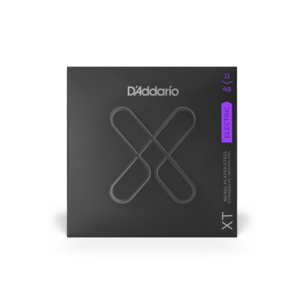 Струни для гітари D'Addario XT ELectric Nickel Plated Steel Medium (11-49) (XTE1149)