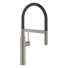 Змішувач для кухні Grohe Essence, довж.виливу - 240мм, поворотний/гнучкий, 1важіль, матовий графіт