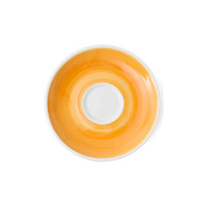 Блюдце Ancap серія Verona Millecolori 12 см Yellow для серій "Verona/Torino/Roma Millecolori Hand Painted" (34406)