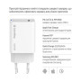 Зарядний пристрій ColorWay GaN Mini 65W PD Port PPS USB-C white (CW-CHS049PD-WT)