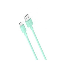 Дата кабель USB 2.0 AM to Micro 5P 1.0m 2.4A green XO (NB156-M-GR)