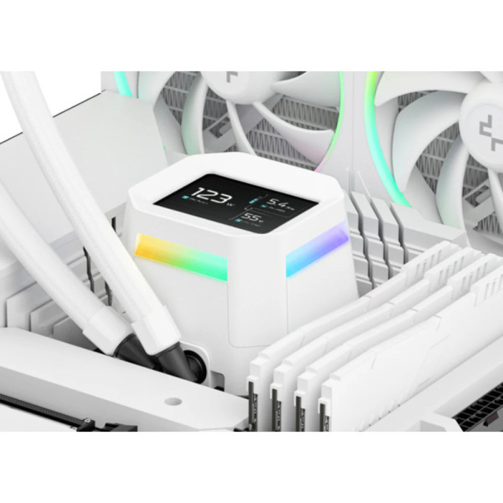 Система рідинного охолодження Deepcool LM360 WH (R-LM360-WHDMMC-1)