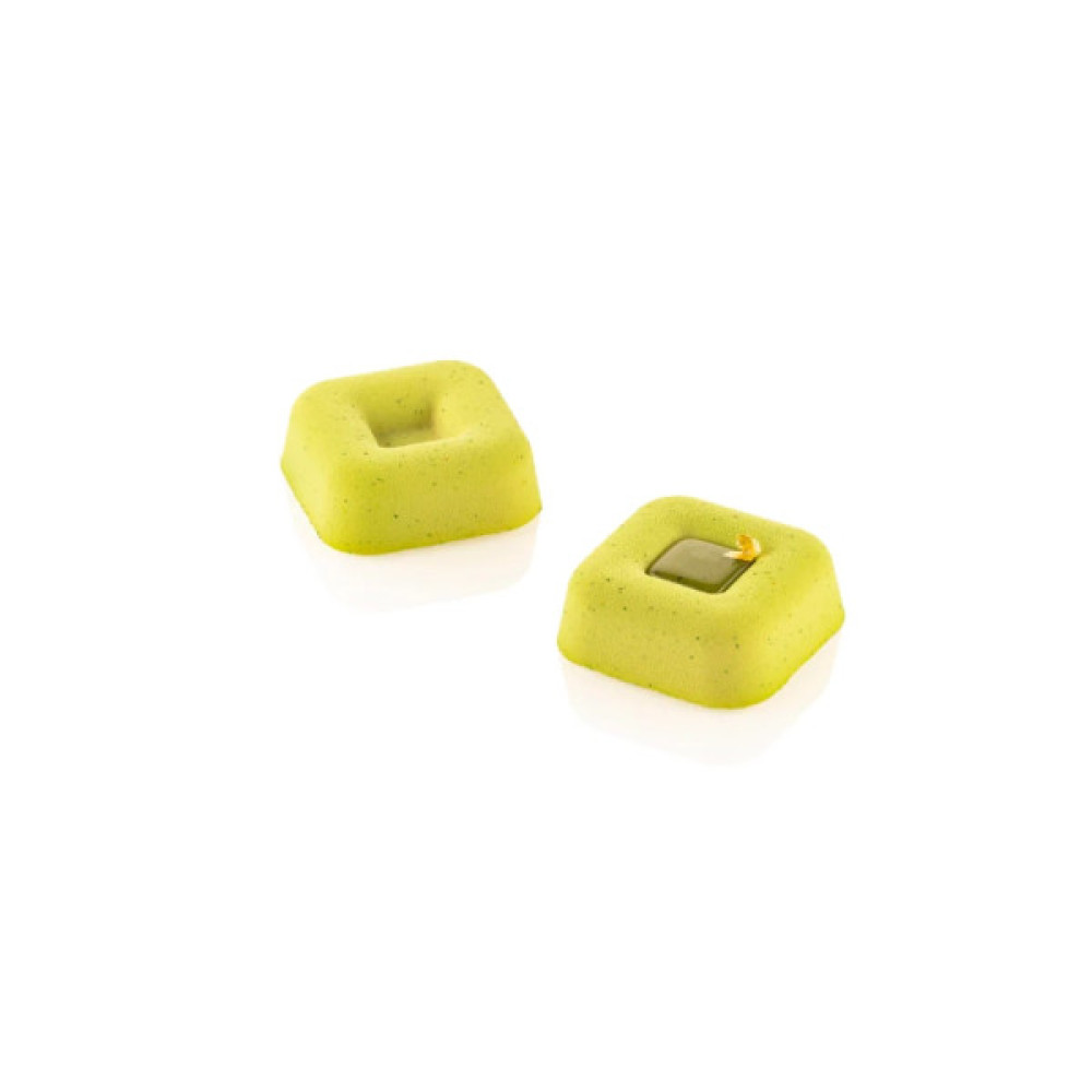 Форма для випікання Silikomart 600x400 мм Square savarin 68 x 68 h 26 мм 28 шт (SQ090)