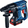 Перфоратор акумуляторний Bosch Professional GBH 180-LI SDS-Plus 18В акб 2х4А·год 2Дж 2.3кг