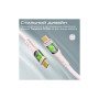 Дата кабель USB-C to USB-C 2.0m Promate (transline-cc200.pink) Дата кабель USB-C to USB-C 2.0m Promate (transline-cc200.pink)