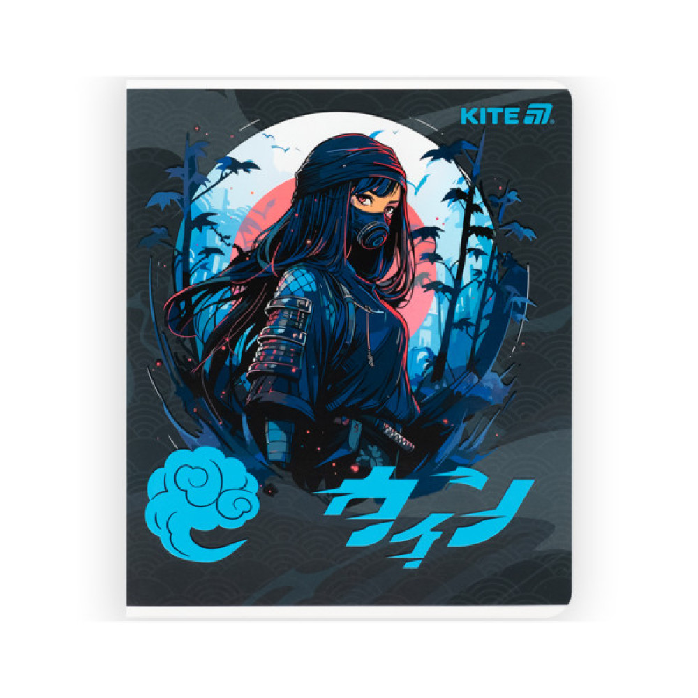 Зошит Kite Anime, 48 аркушів, клітинка (K25-259-1)