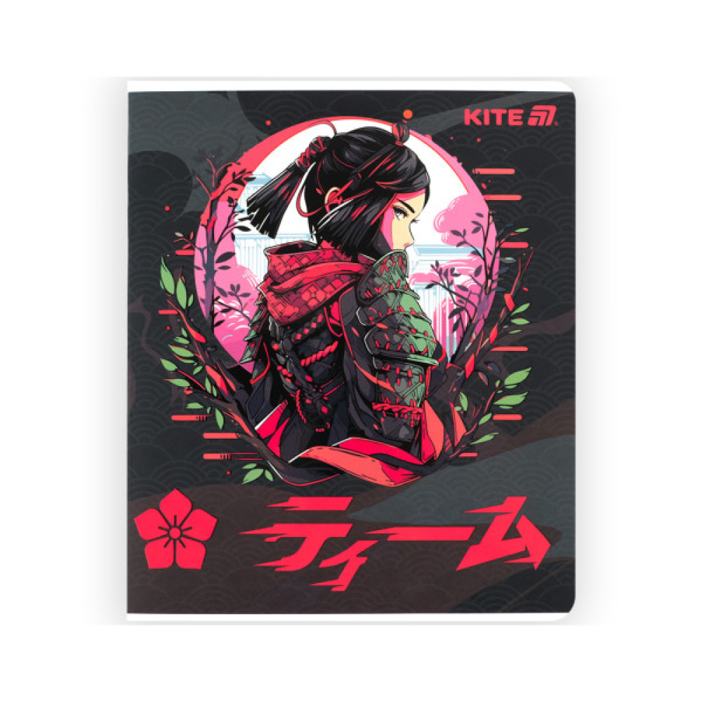 Зошит Kite Anime, 48 аркушів, клітинка (K25-259-1)