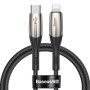 Дата кабель USB-C to Lightning 1.0m 18W black Baseus (CATLSP-01)