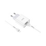 Зарядний пристрій HOCO C81A Asombroso USB + cable Micro 5P 10.5W White (6931474727954)