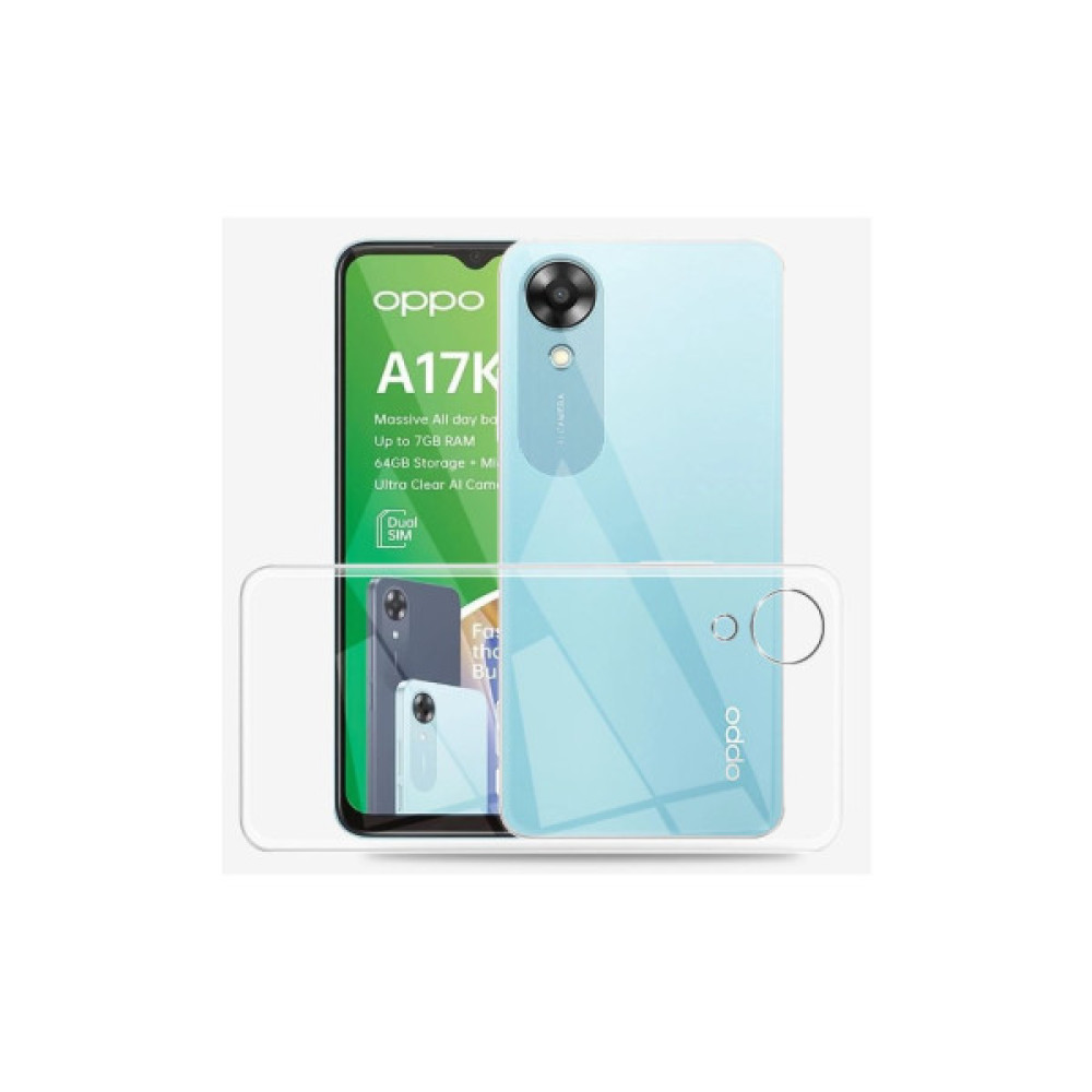 Чохол до мобільного телефона BeCover Oppo A17k 4G Transparancy (709301) Чохол до мобільного телефона BeCover Oppo A17k 4G Transparancy (709301)